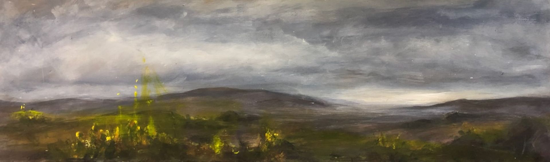 Up on the moors 30x100cm